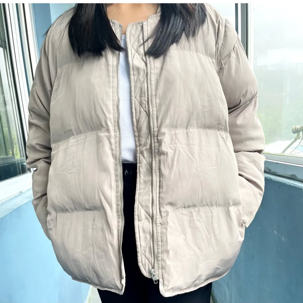 Gefütterte Winterjacke